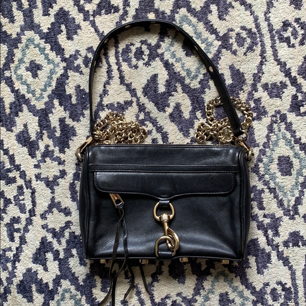 Rebecca Minkoff Mini MAC Crossbody (Gold Hardware)